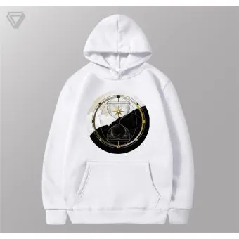Ateez Zip Hoodie — Beige Premium Ver.