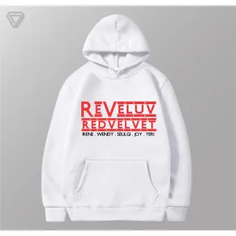 Red Velvet Hoodie ReVeLuv — Silver Premium Ver.