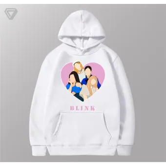 Black Pink Unisex Hoodie Group — Silver Deluxe Ver.