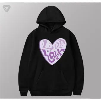 Bts Pullover Hoodie — White Premium Ver.