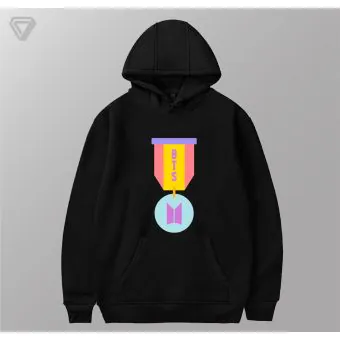 Bts Oversized Hoodie — Blue Exclusive Ver.