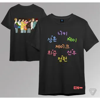 Enhypen T shirt — Blue Limited Ver.