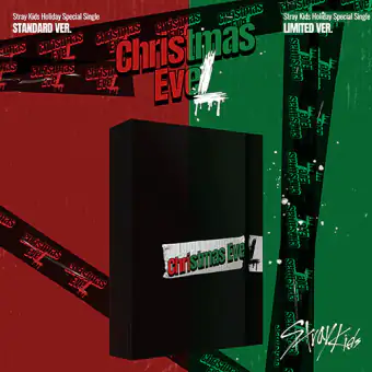 البوم اصلي Stray Kids Holiday Special Single Christmas EveL Standard Ver limited النسخة الكاملة