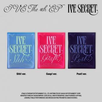 IVE 4th Mini Album IVE SECRET FULL SET Ver