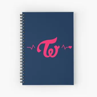 Twice Spiral Notebook LOGO — Green Premium Ver.