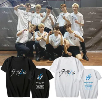 Stray Kids K pop T shirt — Purple Deluxe Ver.