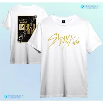 Stray Kids Graphic Tee — Beige Collectible Ver.