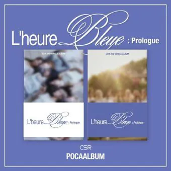 Official CSR 2nd Single Lheure Bleue Prologue POCAALBUM RANDOM VER
