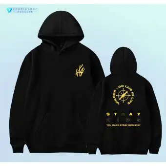Stray Kids Zip Hoodie LIVE IN LIFE — Gold Edition