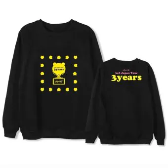 Apink Unisex Sweatshirt Years — Beige Stylish Ver.