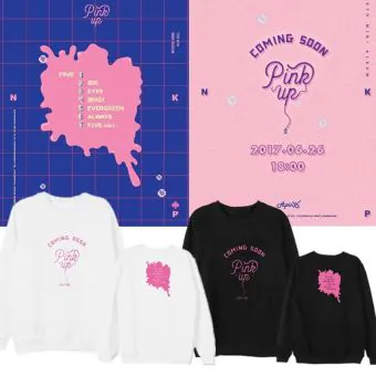 Apink Oversized Sweatshirt Coming Soon — Stylish Ver.