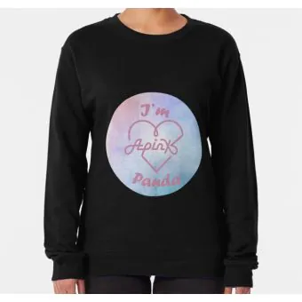 Apink K pop Sweatshirt Signature — White Casual Ver.
