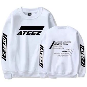 سويتشرت ياقة مستديرة Ateez — إصدار "ATEEZ" — Ateez Oversized Ver.