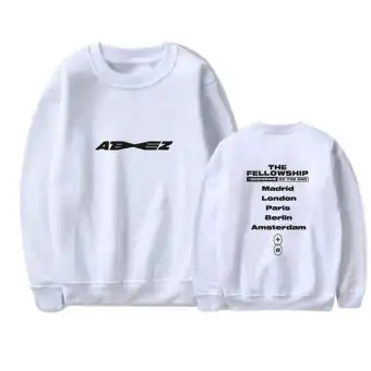 Ateez Oversized Sweatshirt — White Edition