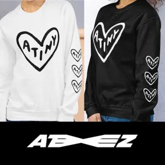 سويتشرت أوفرسايز Ateez — إصدار "ATEEZ" — Ateez Oversized Ver.