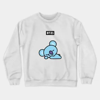 Bt21 Oversized Sweatshirt — Blue Classic Ver.