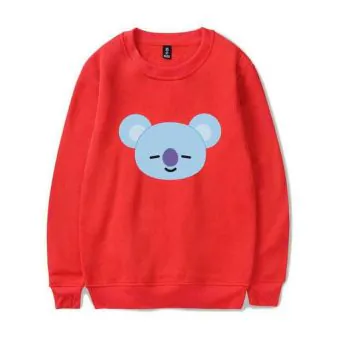 Bt21 Unisex Sweatshirt — Green Retro Ver.