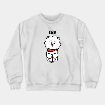 Bt21 Unisex Sweatshirt — Red Limited Ver.