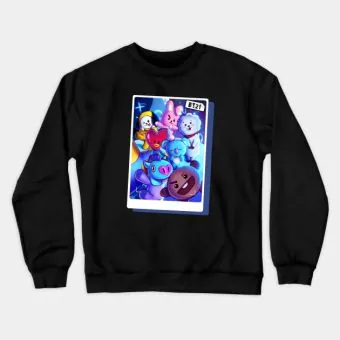 Bt21 Oversized Sweatshirt — Red Limited Ver.