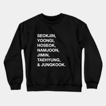 سويتشرت يونيسكس Bts — إصدار "BTS" — Bts Limited Edition