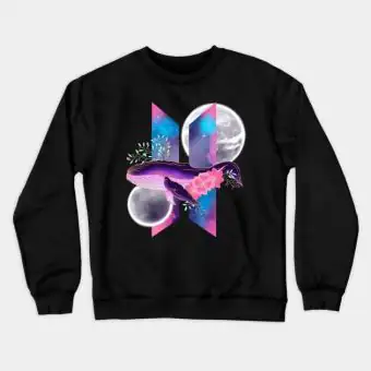 سويتشرت أوفرسايز Bts — إصدار "BTS" — Bts Limited Edition