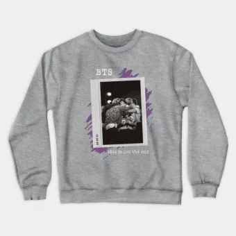 Bts Unisex Sweatshirt — Navy Limited Ver.