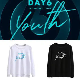 Day6 Crewneck Sweatshirt YOUTH — Blue Exclusive Ver.