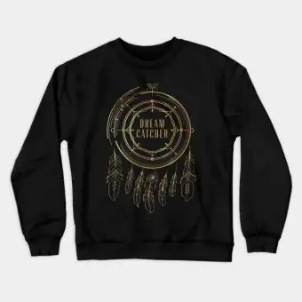 Dreamcatcher Oversized Sweatshirt Fall Asleep In The Mirror — Navy Collectible Ver.