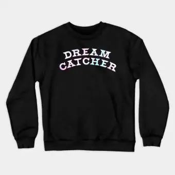 Dreamcatcher K pop Sweatshirt Group Typography — Pink Premium Ver.