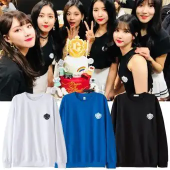 Gfriend Oversized Sweatshirt — White Exclusive Ver.