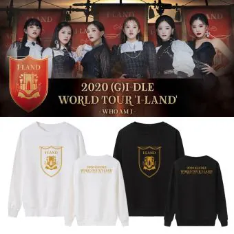 G-idle K pop Sweatshirt I-DLE — Pink Limited Ver.