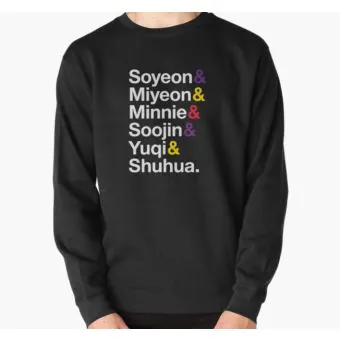 G-idle Oversized Sweatshirt I-DLE — Green Collectible Ver.