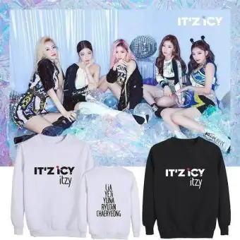 Itzy Crewneck Sweatshirt — Red Premium Ver.