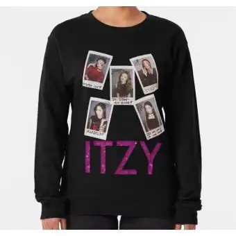 Itzy K pop Sweatshirt — Black Stylish Ver.