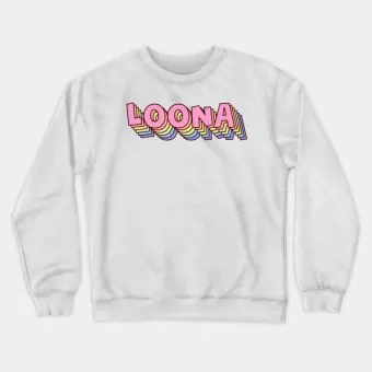 Loona Crewneck Sweatshirt — Red Classic Ver.