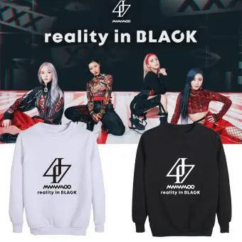 Mamamoo Unisex Sweatshirt Collective — White Classic Ver.