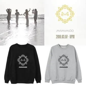 سويتشرت أوفرسايز Mamamoo — إصدار "Cover" — Mamamoo With Photocard