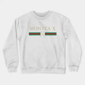 سويتشرت أوفرسايز Monsta X — إصدار "Luxury Brand Theme Logo" — Monsta X Limited Edition