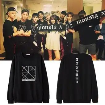 Monsta X Unisex Sweatshirt BEAUTIFUL — Blue Edition