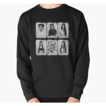 Newjeans Oversized Sweatshirt Members Collage — Silver Classic Ver.