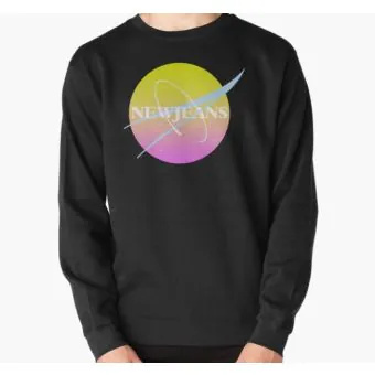 Newjeans Oversized Sweatshirt NASA — Gold Stylish Ver.