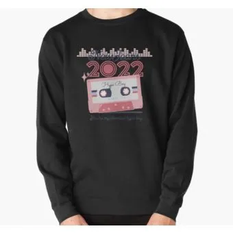 Newjeans Oversized Sweatshirt Signature — Beige Exclusive Ver.