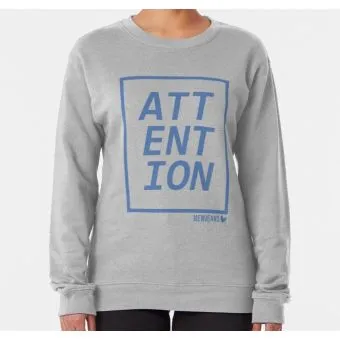 Newjeans Crewneck Sweatshirt ATTENTION — White Collectible Ver.