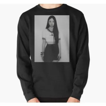 Newjeans K pop Sweatshirt B&W — Silver Classic Ver.