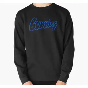 Newjeans Unisex Sweatshirt Bunnies Typography — Black Collectible Ver.