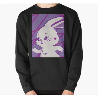 Newjeans Crewneck Sweatshirt Bunny — Purple Limited Ver.