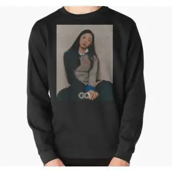 Newjeans Oversized Sweatshirt Minji — Navy Deluxe Ver.