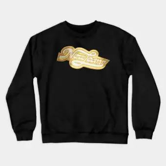 Newjeans Crewneck Sweatshirt Signature — Navy Classic Ver.