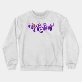 Newjeans Unisex Sweatshirt Signature — Purple Casual Ver.