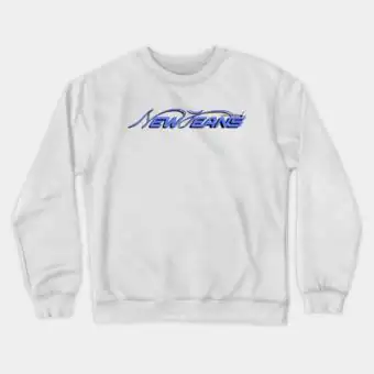 Newjeans Sweatshirt Signature — Silver Casual Ver.